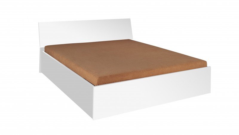 Levně postel s úložným prostorem PAULA 5, bílá
