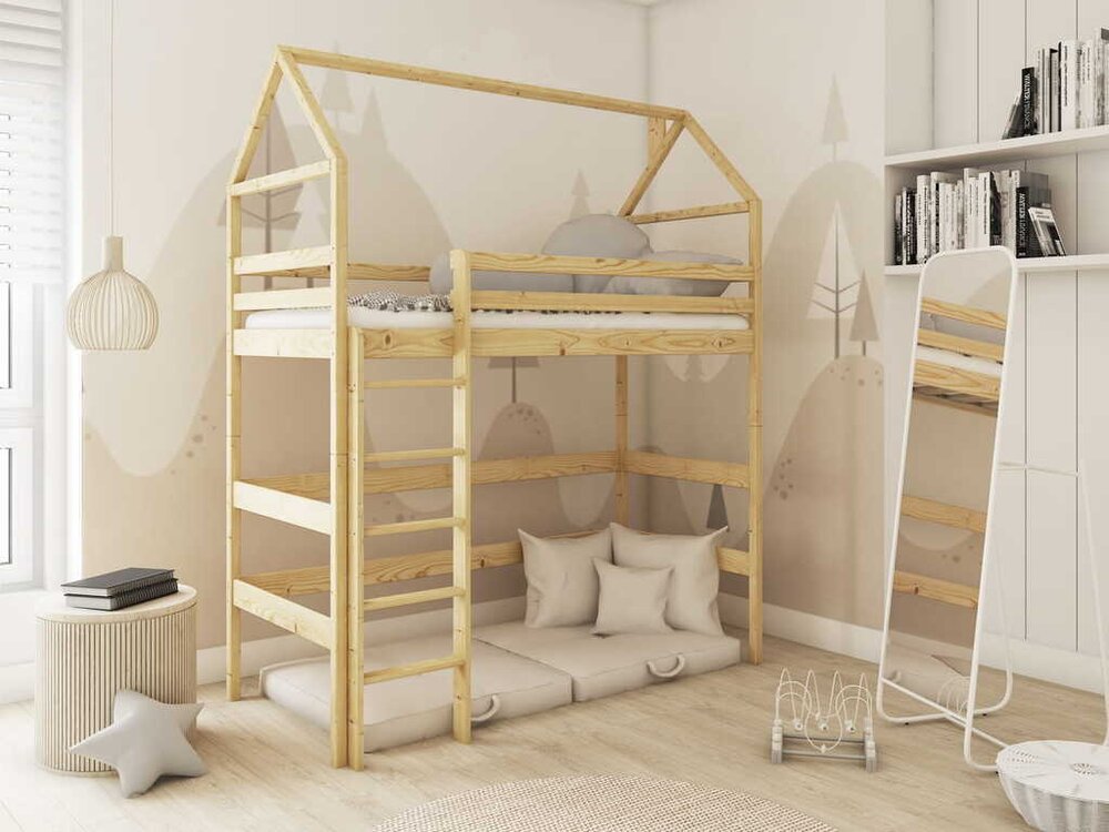 Patrová postel GAVIN 80x180 borovice