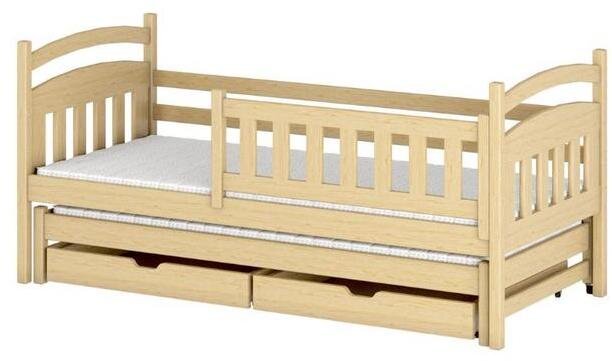 Dětská postel s přistýlkou GRETA 80x160, borovice