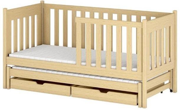 Dětská postel s přistýlkou KAROL 80x180 borovice