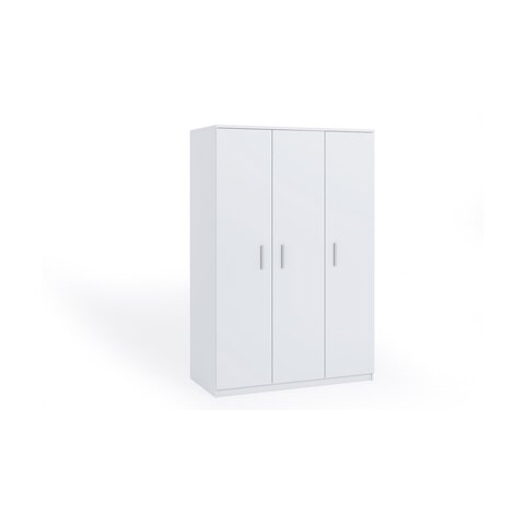 Šatní skříň BOKO 3D, bílá