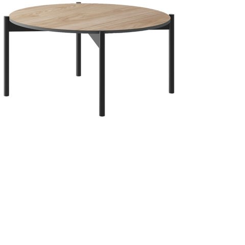 Konferenční stolek BJORN 2, hickory/grafit