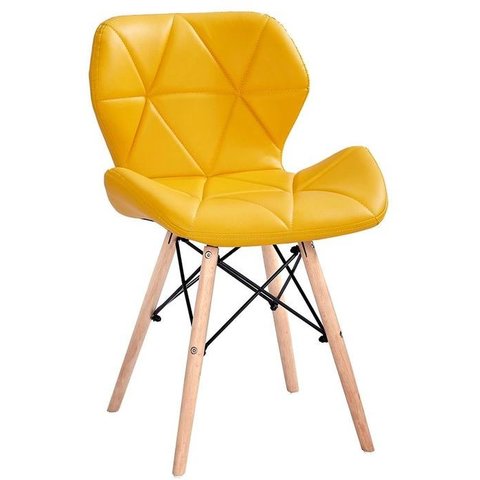 Jídelní židle ELISA, žlutá
