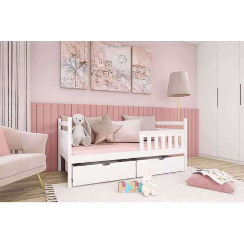 Dětská postel EVA 80x180, bílá