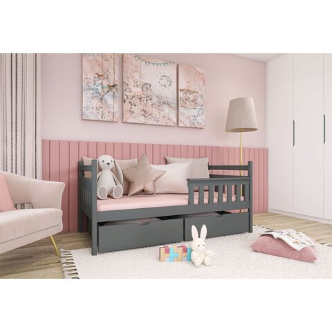 Dětská postel EVA 80x160, grafit