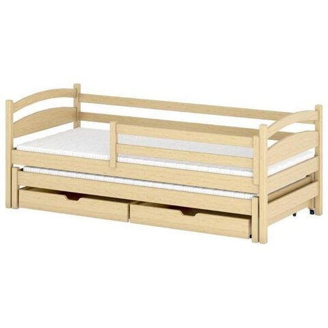Dětská postel s přistýlkou TAMARA 80x160, borovice