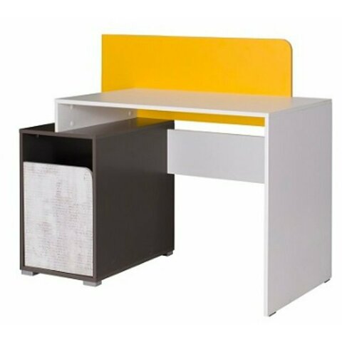 Pc stolek BORIS 8, grafit/žlutá
