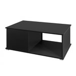 Konferenční stolek GLORIA, černá/černý lesk