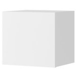 Závěsná skříňka Corinto 1, bílá/bílý lesk title=