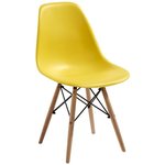 Jídelní židle ASTI, žlutá