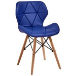 Jídelní židle ELISA, modrá