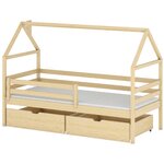 Domečková postel ATLAS 90x190 borovice