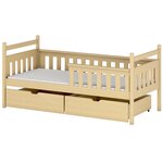 Dětská postel EVA 80x160, borovice
