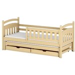 Dětská postel s přistýlkou GRETA 90x200 borovice