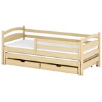 Dětská postel s přistýlkou TAMARA 80x200 borovice