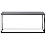 Konferenční stolek HEMI 99 černá / šedé sklo