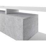 Tv stolek BELO 40 bílá / beton